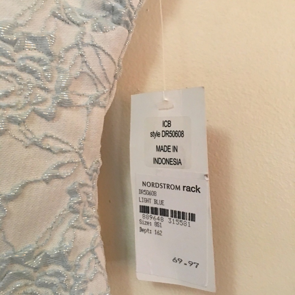 Donna Ricco Dress Powder Blue - Picture 3 of 8